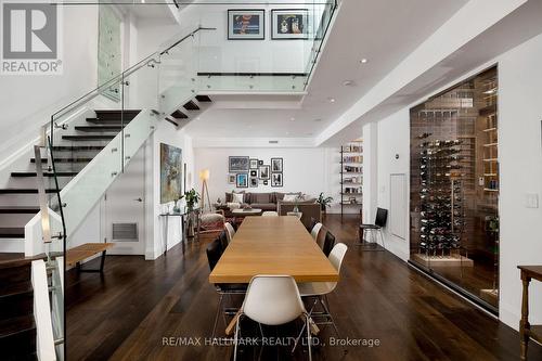 423 - 43 Hanna Avenue, Toronto (Niagara), ON - Indoor Photo Showing Dining Room