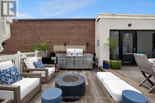 423 - 43 Hanna Avenue, Toronto (Niagara), ON - Outdoor With Deck Patio Veranda With Exterior