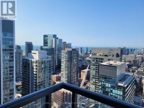 4203 - 87 Peter Street, Toronto, ON - Outdoor With Balcony With View