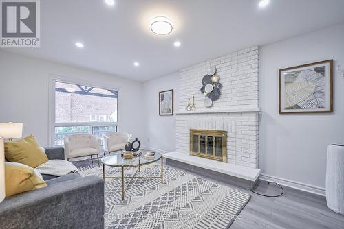 4 Waterwheel Street, Markham (Raymerville), ON - Indoor Photo Showing Living Room With Fireplace