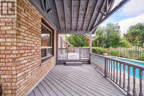 4 Waterwheel Street, Markham (Raymerville), ON - Outdoor With Deck Patio Veranda With Exterior