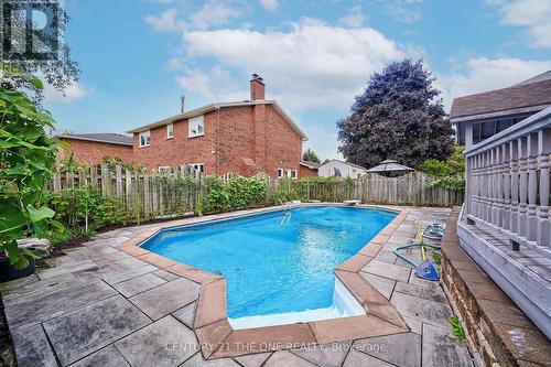 4 Waterwheel Street, Markham (Raymerville), ON - Outdoor With In Ground Pool With Backyard