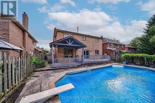 4 Waterwheel Street, Markham (Raymerville), ON - Outdoor With In Ground Pool With Deck Patio Veranda