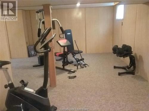 212 Simcoe Street, Sudbury, ON - Indoor Photo Showing Gym Room