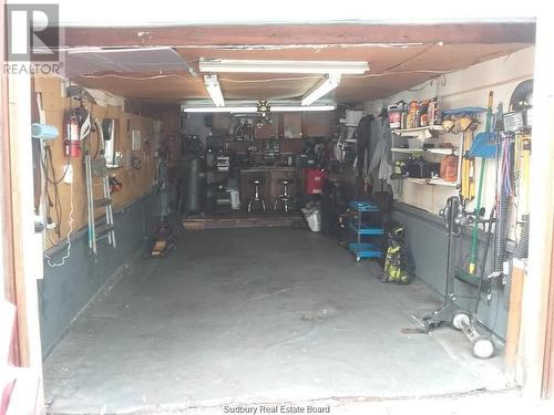 212 Simcoe Street, Sudbury, ON - Indoor Photo Showing Garage