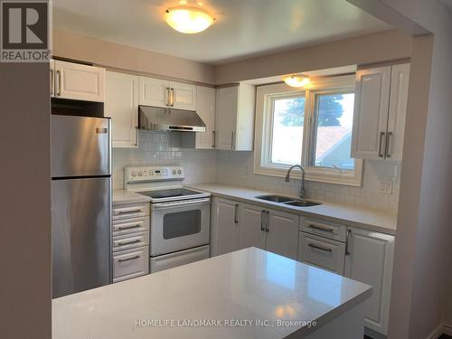 1364 Lakefield Street, Oshawa (Lakeview), ON - Indoor Photo Showing Kitchen With Double Sink