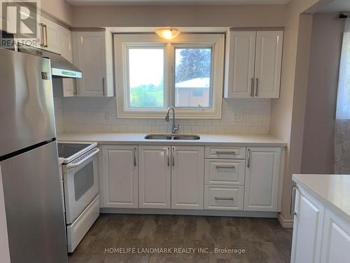 1364 Lakefield Street, Oshawa (Lakeview), ON - Indoor Photo Showing Kitchen With Double Sink