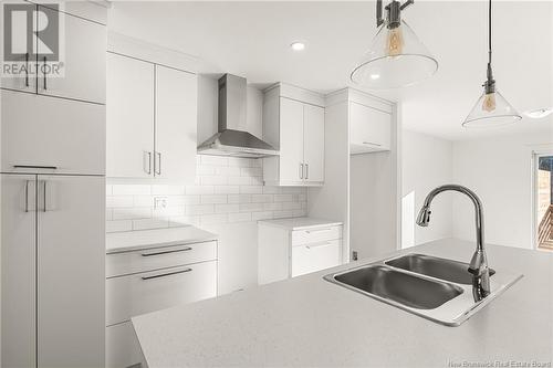 237 Elsliger Street, Dieppe, NB - Indoor Photo Showing Kitchen With Double Sink