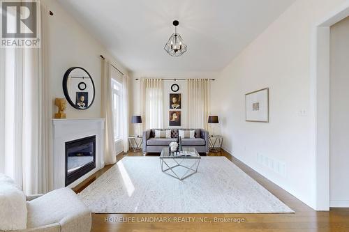 59 Alpaca Drive, Richmond Hill, ON - Indoor Photo Showing Living Room With Fireplace