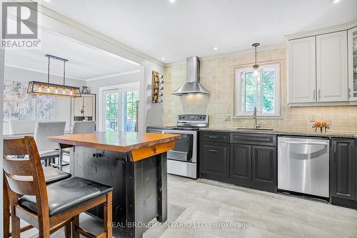 22 Patterson Place, Barrie, ON - Indoor Photo Showing Kitchen With Upgraded Kitchen