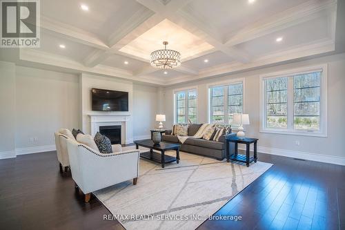 113 Robinson Preserve Court, Caledon, ON - Indoor Photo Showing Living Room With Fireplace