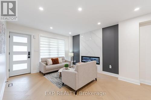 66 Afton Avenue, Toronto (Little Portugal), ON - Indoor Photo Showing Other Room With Fireplace