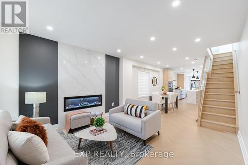 66 Afton Avenue, Toronto (Little Portugal), ON - Indoor Photo Showing Living Room With Fireplace