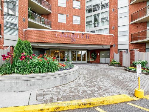 1115 - 20 Dean Park Road, Toronto (Rouge), ON - Outdoor With Balcony With Facade