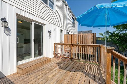 34 Sumach Street, Hamilton, ON - Outdoor With Deck Patio Veranda With Exterior