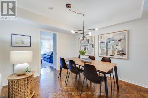 202 - 38 Avoca Avenue, Toronto (Rosedale-Moore Park), ON - Indoor Photo Showing Dining Room