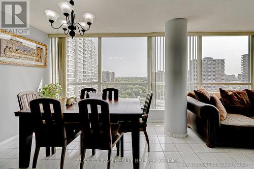 1206 - 1 Rowntree Road, Toronto (Mount Olive-Silverstone-Jamestown), ON - Indoor Photo Showing Dining Room