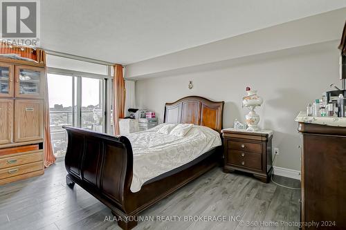 1206 - 1 Rowntree Road, Toronto (Mount Olive-Silverstone-Jamestown), ON - Indoor Photo Showing Bedroom