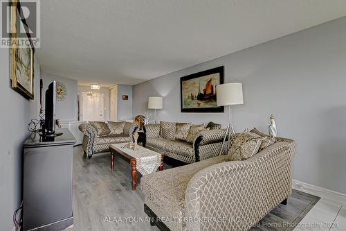 1206 - 1 Rowntree Road, Toronto (Mount Olive-Silverstone-Jamestown), ON - Indoor Photo Showing Living Room