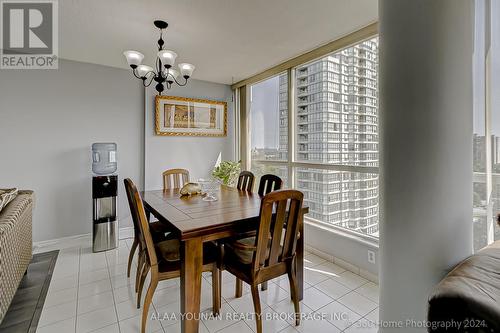 1206 - 1 Rowntree Road, Toronto (Mount Olive-Silverstone-Jamestown), ON - Indoor Photo Showing Dining Room