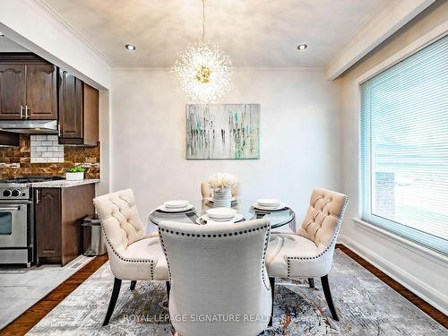 136 Regina Ave, Toronto, ON - Indoor Photo Showing Dining Room