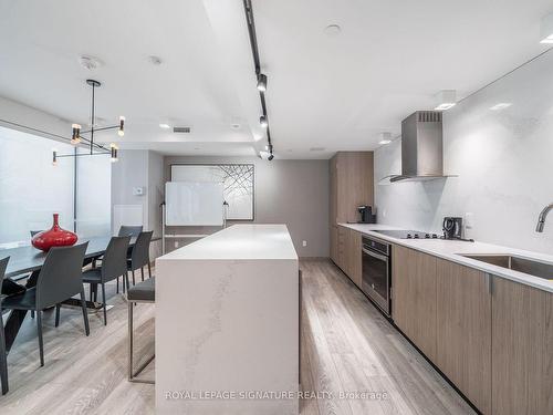 1302-215 Queen St W, Toronto, ON - Indoor Photo Showing Kitchen With Upgraded Kitchen