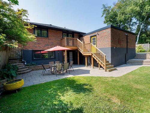 132 Greyabbey Tr, Toronto, ON - Outdoor With Deck Patio Veranda With Exterior