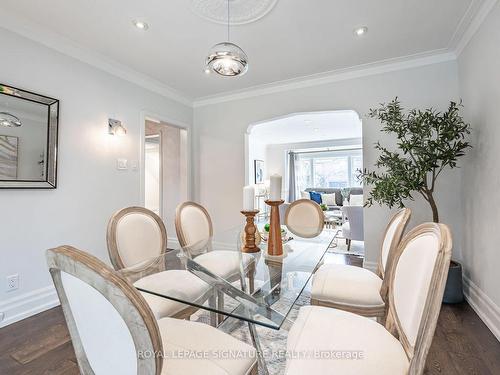 44 Parkview Hill Cres, Toronto, ON - Indoor Photo Showing Dining Room