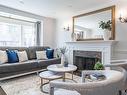 44 Parkview Hill Cres, Toronto, ON  - Indoor Photo Showing Living Room With Fireplace 