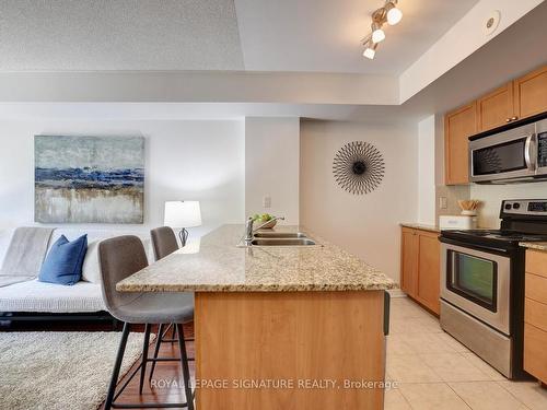 133-5 Elsie Lane, Toronto, ON - Indoor Photo Showing Kitchen With Double Sink