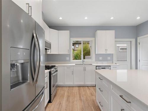 6470 Lanark Rd, Sooke, BC - Indoor Photo Showing Kitchen With Upgraded Kitchen