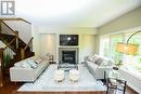 1583 Eglinton Avenue W, Mississauga, ON  - Indoor Photo Showing Living Room With Fireplace 