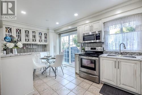 8 Sunshade Place, Brampton, ON - Indoor Photo Showing Kitchen With Double Sink