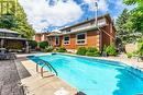 141 Ferndale Drive S, Barrie (Ardagh), ON  - Outdoor With In Ground Pool With Backyard 