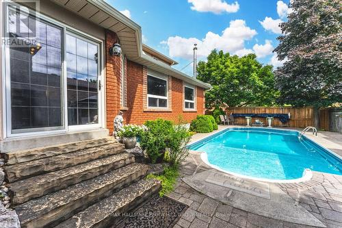 141 Ferndale Drive S, Barrie, ON - Outdoor With In Ground Pool