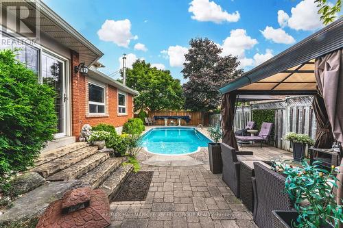 141 Ferndale Drive S, Barrie (Ardagh), ON - Outdoor With In Ground Pool