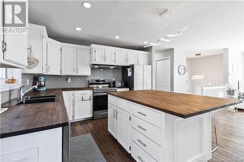 196 Sunshine Drive, Moncton, NB - Indoor Photo Showing Kitchen With Double Sink