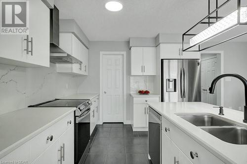 59 John Brabson Crescent, Guelph, ON - Indoor Photo Showing Kitchen With Double Sink