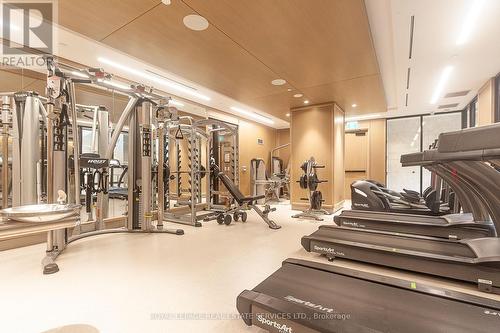 Ph28 - 1 Edgewater Drive, Toronto (Waterfront Communities), ON - Indoor Photo Showing Gym Room