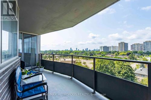 808 - 3151 Bridletowne Circle, Toronto (L'Amoreaux), ON - Outdoor With Balcony With View With Exterior