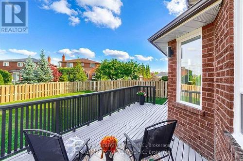 550 Meadows Boulevard, Mississauga, ON - Outdoor With Deck Patio Veranda With Exterior