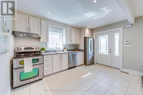 23 Hartley Avenue, Toronto (Briar Hill-Belgravia), ON - Indoor Photo Showing Kitchen With Stainless Steel Kitchen