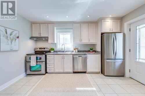 23 Hartley Avenue, Toronto (Briar Hill-Belgravia), ON - Indoor Photo Showing Kitchen With Stainless Steel Kitchen