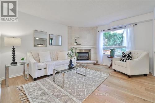 44 Killarney Court, Brampton (Heart Lake East), ON - Indoor Photo Showing Living Room With Fireplace