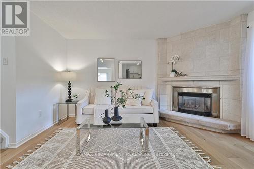 44 Killarney Court, Brampton (Heart Lake East), ON - Indoor Photo Showing Living Room With Fireplace