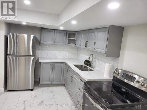 Bsmt - 133 Sharavogue Avenue, Oshawa, ON - Indoor Photo Showing Kitchen With Double Sink