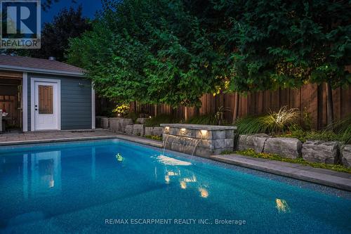 411 Sunset Drive, Oakville (Bronte West), ON - Outdoor With In Ground Pool With Backyard