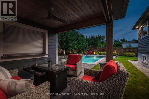 411 Sunset Drive, Oakville (Bronte West), ON - Outdoor With In Ground Pool With Exterior