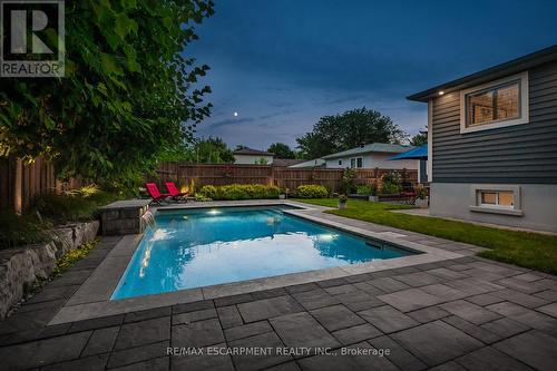 411 Sunset Drive, Oakville (Bronte West), ON - Outdoor With In Ground Pool With Backyard