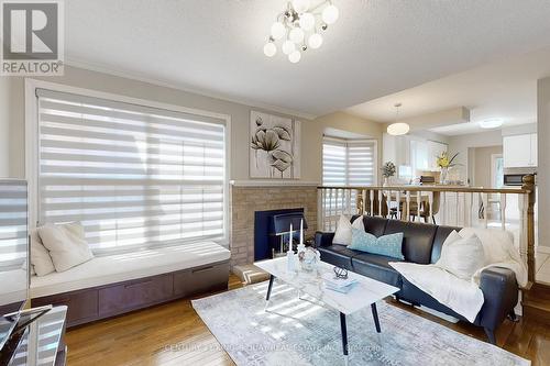 26 Woodman'S Chart, Markham (Unionville), ON - Indoor Photo Showing Living Room With Fireplace